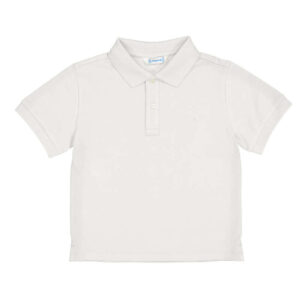 POLO BLANCO CUELLO BASICO